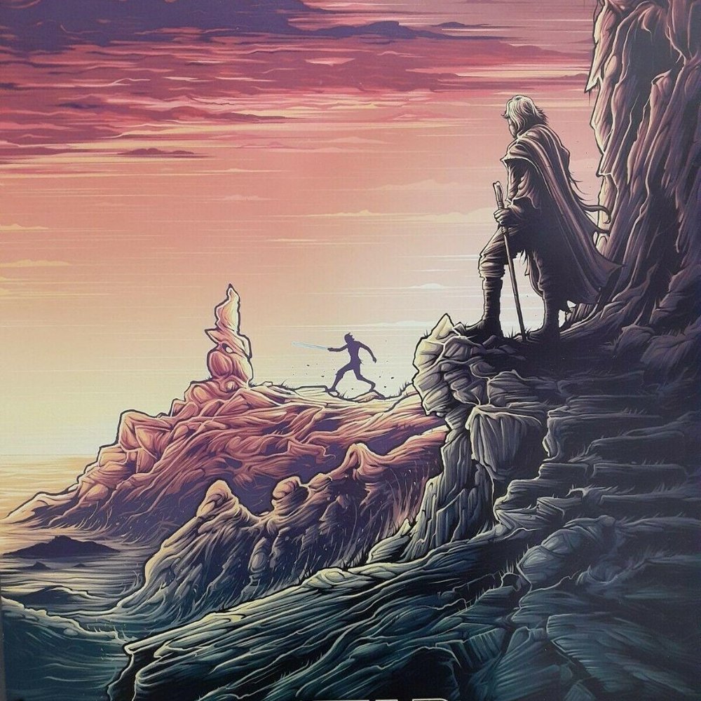 Star Wars Last Jedi 1 of 4 Collectible Poster